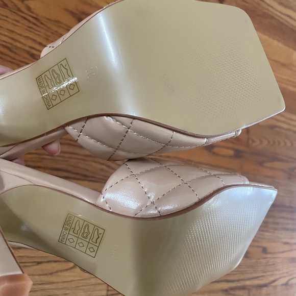 New without tags square toe heeled sandals. - Picture 5 of 9